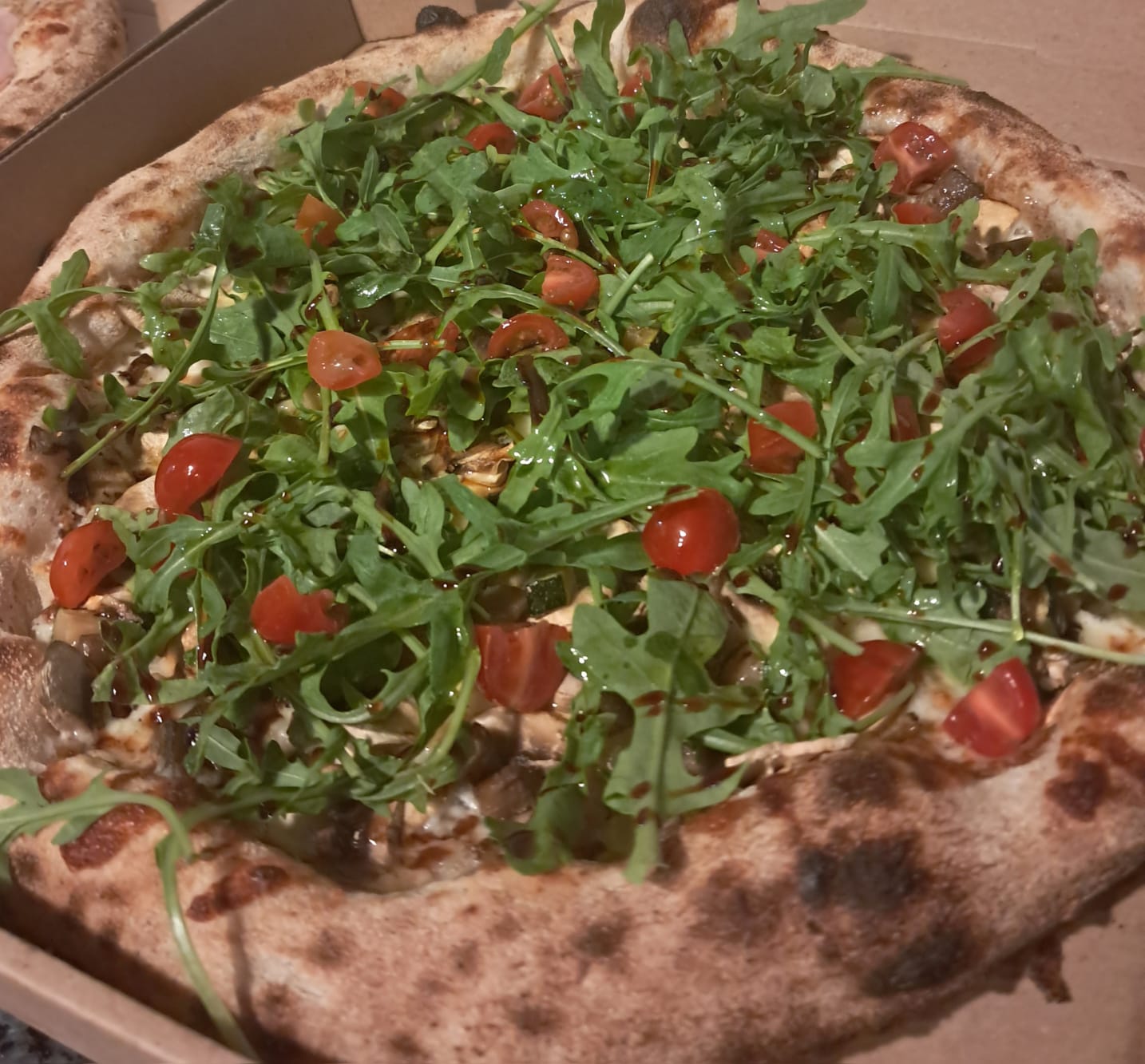 pizza veggie
